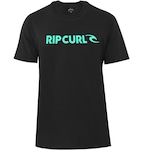 Camiseta Rip Curl New Icon Black - Masculino PRETO