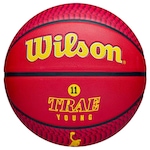 Bola de Basquete Wilson Nba Player Icon Trae Young #7 VERMELHO