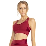 Top Trinys Compression com Bojo - Feminino VERMELHO