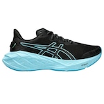 Tênis Asics Novablast 4 Lite Show - Masculino PRETO/AZUL CLA