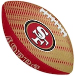 Bola de Futebol Americano Wilson Nfl Tailgate Jr Sf 49Ers Wilson AMARELO/VERMELHO