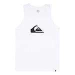 Camiseta Regata Quiksilver Comp Logo 25 - Masculina BRANCO