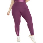 Calça Legging Trinys Flex Energy Plus Size Feminina ROXO