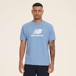 Camiseta New Balance Essentials - Masculina AZUL