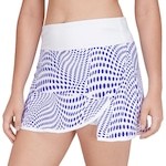 Saia Shorts adidas Club Graphic - Feminina BRANCO