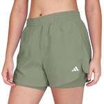 Short adidas Training Minimal 2In1 - Feminino VERDE