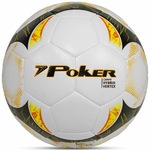 Bola Futebol de Campo Profissional 32 Gomos Hybrid Vertex Poker CINZA/AMARELO