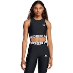 Top Under Armour Heatgear Rib Tank - Feminino PRETO