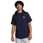 Camiseta com Capuz Under Armour Project Rock Payoff - Masculina AZUL