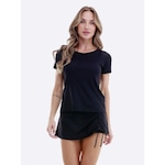 Camiseta Manly Básica - Feminina PRETO