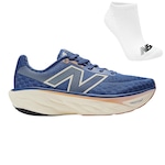 Kit New Balance Fresh Foam X 1080 V14 + Meia - Feminino AZUL