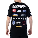 Camiseta Masculina Onbongo Staff Summer - Onbongo - Masculino PRETO