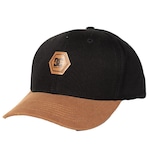 Boné Aba Curva Dc Shoes Hexagon Sm25 - Snapback - Adulto PRETO