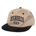 Boné Aba Reta Dc Shoes Gymnasium Sm25 - Snapback CAQUI