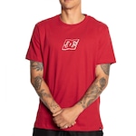 Camiseta Dc Shoes Hampden - Masculina VERMELHO