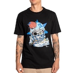 Camiseta Dc Shoes Smashing Helmet - Masculina PRETO