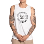 Camiseta Regata Dc Shoes Dc Corpo Masculina BRANCO