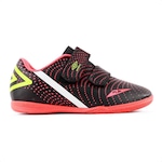 Chuteira Futsal Umbro Flip Kids - Infantil PRETO/ROSA