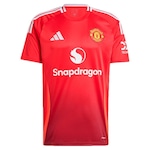 Camisa adidas Manchester United 1 24/25 - Masculina VERMELHO