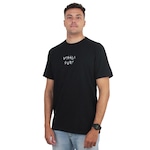 Camiseta Vissla Burnt Up Black - Masculino PRETO