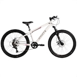 Bicicleta Athor Aro 24 Brave Series Aluminio Shimano 7Vel. - Infantil BRANCO