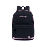 Mochila Hurley Black Satin 18 Litros PRETO