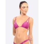 Top Manly Elegante Cortininha - Feminino ROXO