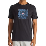 Camiseta Hurley Silk Flower - Masculina PRETO