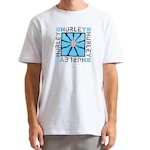 Camiseta Hurley Silk Flower - Masculina BRANCO