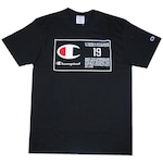 Camiseta Champion 19 Label - Masculina PRETO