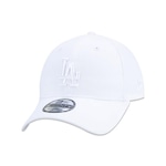 Boné Aba Curva New Era 9Twenty Mlb Los Angeles Dodgers - Strapback - Adulto BRANCO