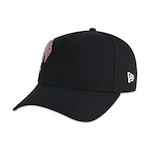 Boné Aba Curva New Era 9Forty A-Frame Nba Chicago Bulls World Of Logos - Snapback - Adulto PRETO