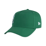 Boné Aba Curva New Era 9Forty A-Frame Nba Boston Celtics World Of Logos - Snapback - Adulto VERDE