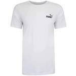 Camiseta Puma Essentials Small Logo - Masculina BRANCO