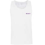 Camiseta Regata Rip Curl Brand Icon White BRANCO