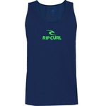 Camiseta Regata Rip Curl Icon Washed - Masculina AZUL