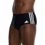 Sunga adidas 3 Listras - Masculina PRETO/BRANCO