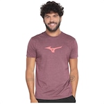 Camiseta Mizuno Treino Run Spark - Masculina VINHO