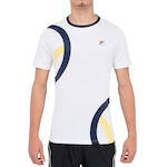 Camiseta Fila Player Fbox Print - Masculina BRANCO/AZUL