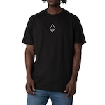 Camiseta Mcd Caveira Rosas Oversized - Masculina PRETO