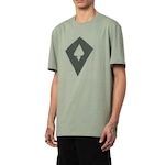 Camiseta Mcd Pipa Texturizada Relevo - - Masculina VERDE