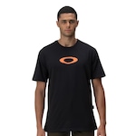 Camiseta Oakley Extreme Gear Tee - Masculina PRETO/LARANJA