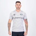 Camisa do Grêmio 2024 Umbro Goleiro - Masculina CINZA