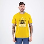 Camiseta Oakley Frog Triangle - Masculina AMARELO