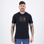 Camiseta Dc Outline Star - Masculina PRETO