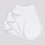 Kit Meias Selene 3 Pares Sapatilha Infantil BRANCO