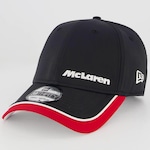 Boné Aba Curva New Era Mclaren Ayrton Senna - Fechado - Adulto PRETO