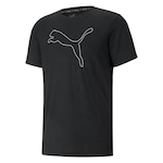 Camiseta Puma Performance Cat Masculina PRETO