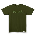 Camiseta Diamond Og Script Tee - Masculina VERDE ESCURO