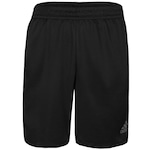 Bermuda adidas 3 Stripes - Masculina PRETO/CINZA ESC